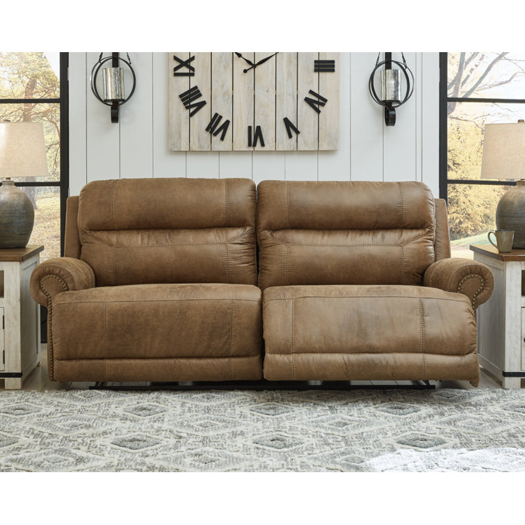 Red Barrel Studio® Jemari 90'' Rolled Arm Reclining Loveseat Wayfair